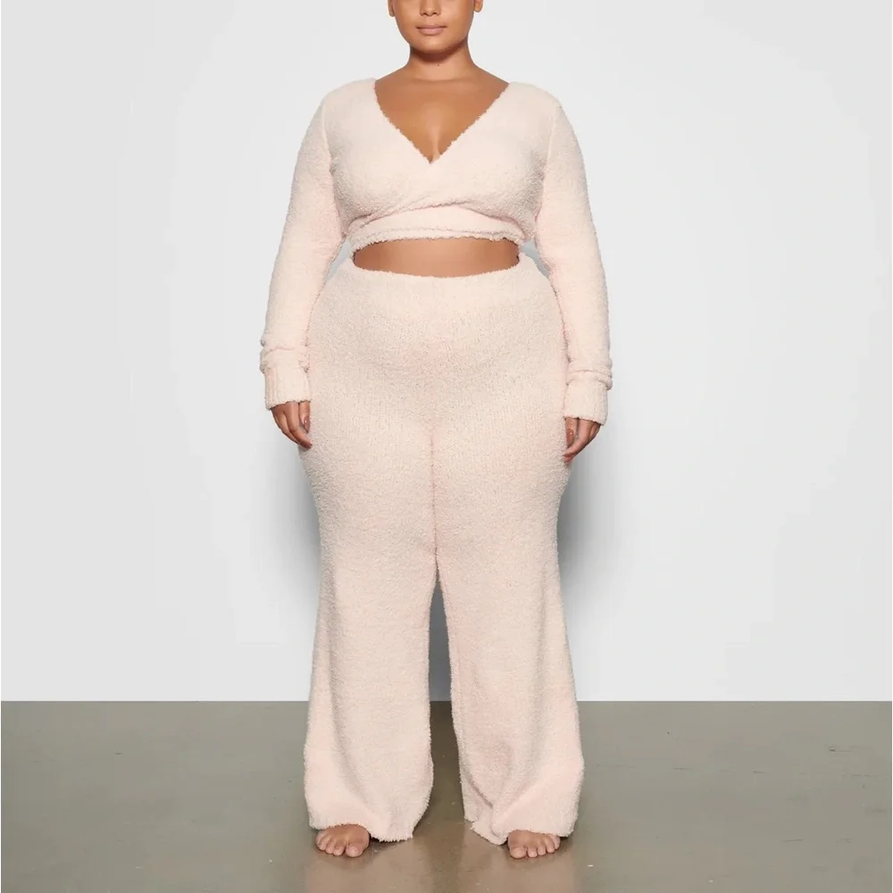 SKIMS COZY KNIT PANTS—DUSK. SIZE S/M. NWT - Picture 6 of 10